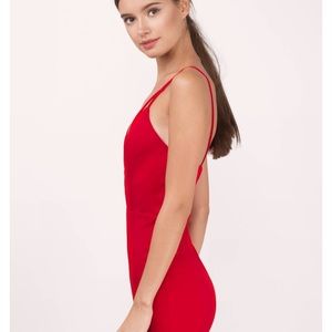 Tobi Dresses - Tobi Red Bodycon Dress NWT Tobi Dresses - Tobi Red Bodycon Dress NWT